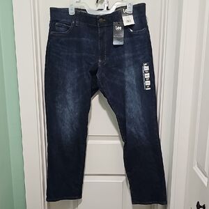 Lee Men's Dark Blue Jeans